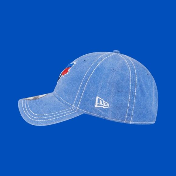 New Era Toronto Blue Jays Washed Contrast 9TWENTY Adjustable Back Hat Cap NEW - Picture 3 of 7